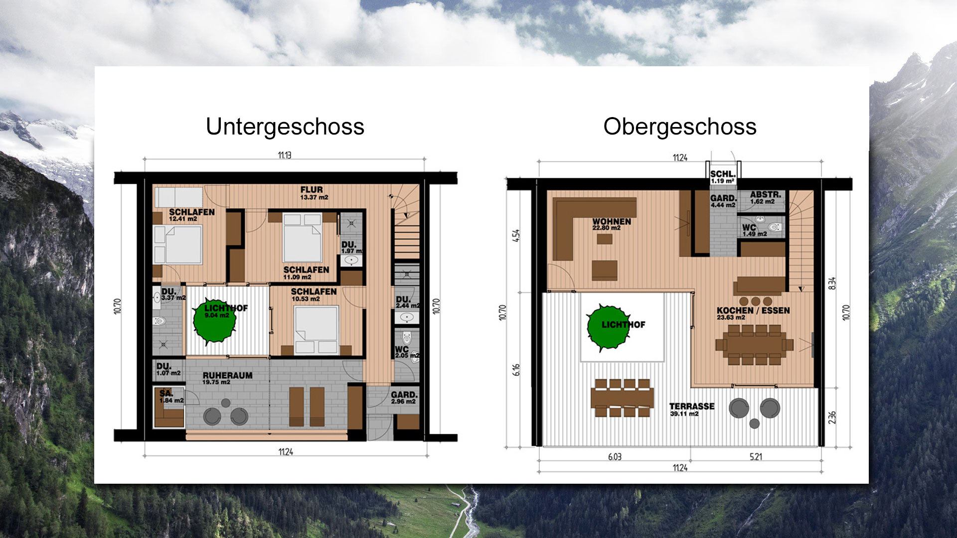 Alpinchalet-Bramberg-Grundriss